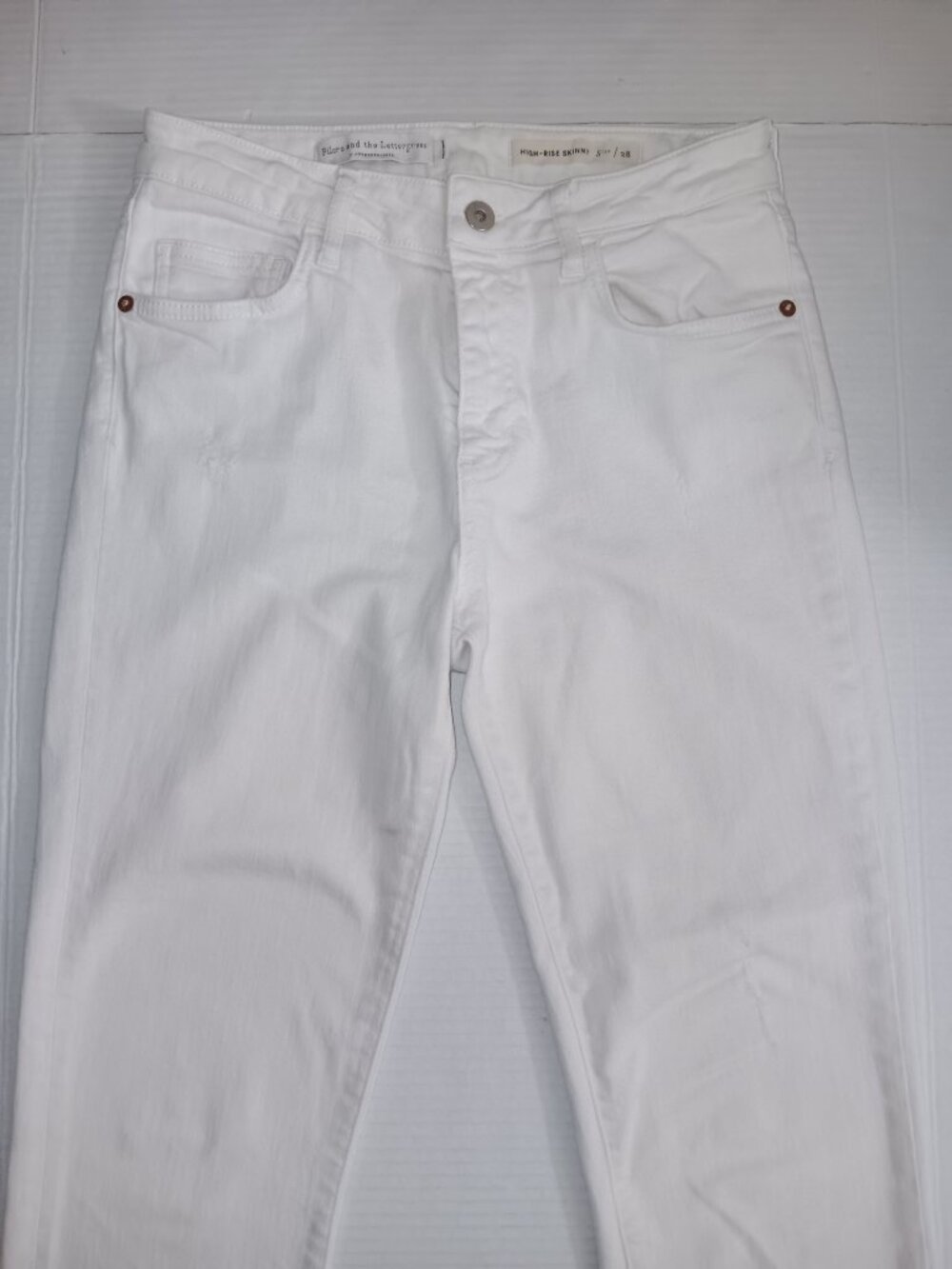 PILCRO THE LETTERPRESS HIGH-RISE SKINNY STRECTH PANTS - Picture 6 of 12